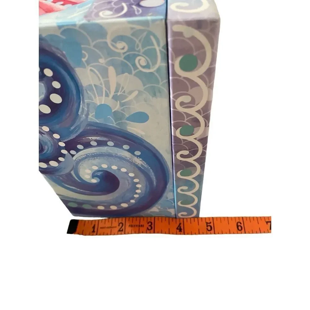 Mermaids Are Real Triple Compartment Jewelry Box Pullout Drawers